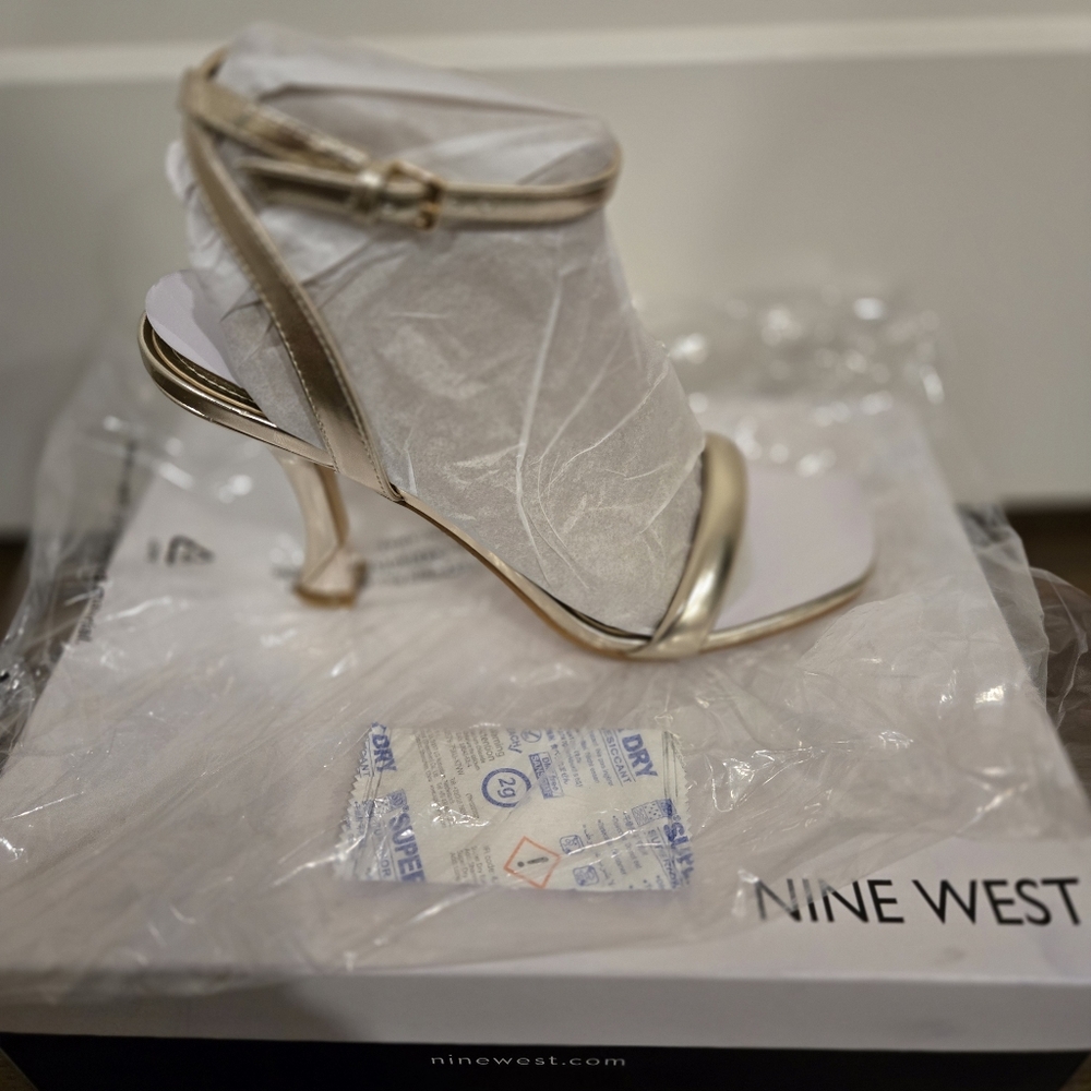 Nine West Gold Women's Sandals